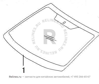 FR windshield assy - 52062***Z16B