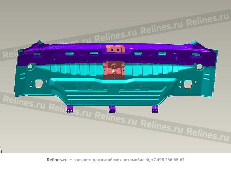 Sub-assy,rear Wall plate