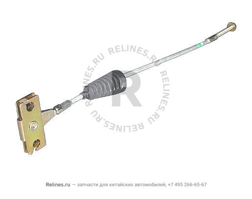 Трос стояночного тормоза передний