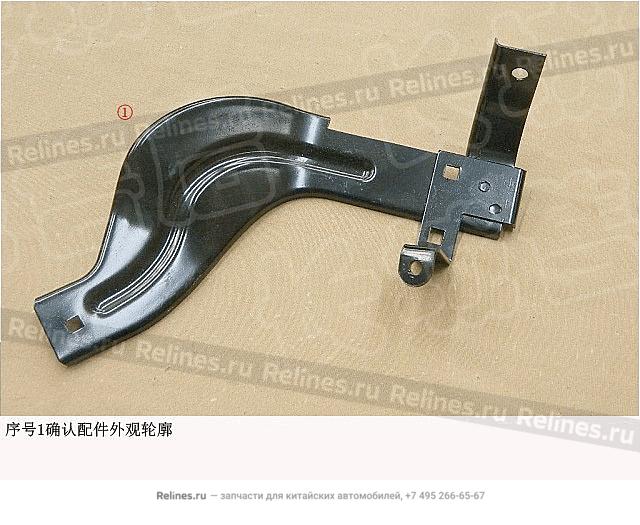 Pipe clamp brkt no.2 assy