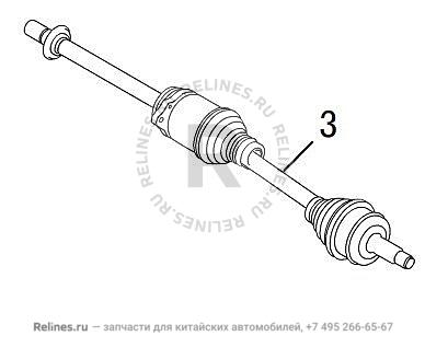 FR drive axle assy RH - 23032***Z20B