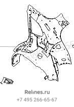 Усилитель стойки левой - 54017***T10A