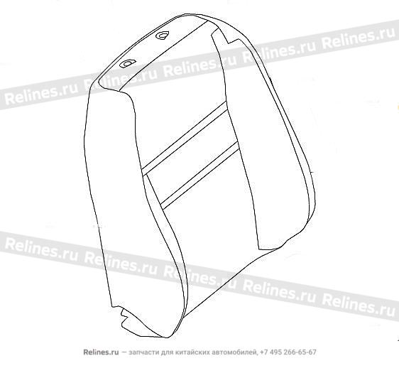 Backrest cushion assy-fr seat RH - 69050***Z16A