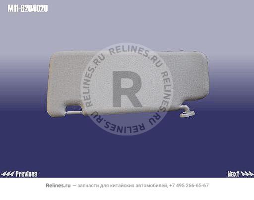 Sun visor - RH - M11-***020