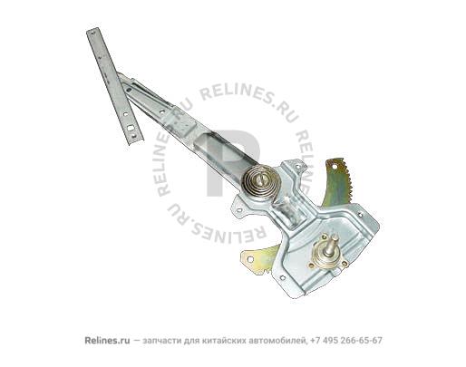 Механизм стеклоподъемника двери передней правой металл - S11-***120