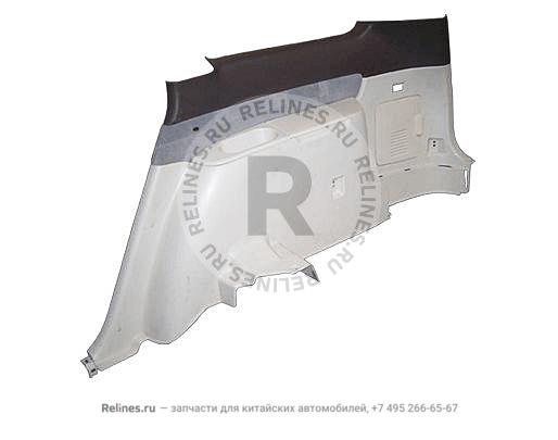 RH guard plate-luggage