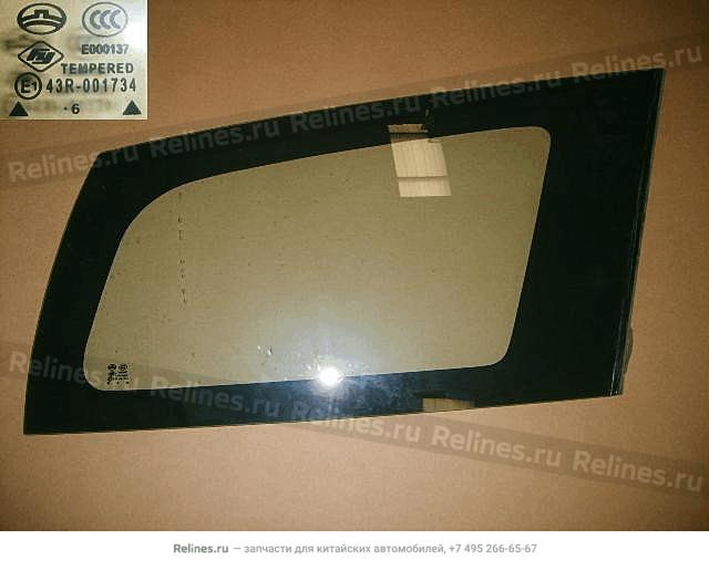 RR window glass RH(green glass ece label - 54032***00-B1