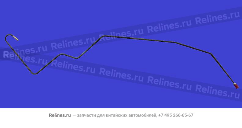 Трубка тормозная задняя левая № 1