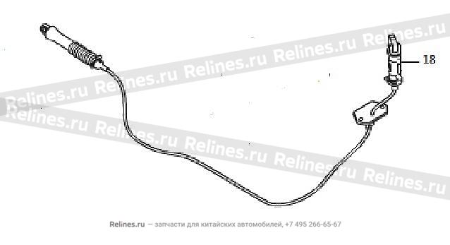 Трос стояночного тормоза - 15001***W01A
