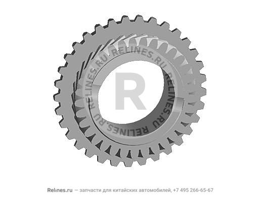 Шестерня 3 перед.КПП мет.