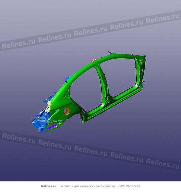 Боковина кузова правая M1DFL2 - 50900***AADYJ