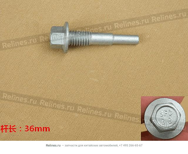 Hex bolt w/flange - 09***64