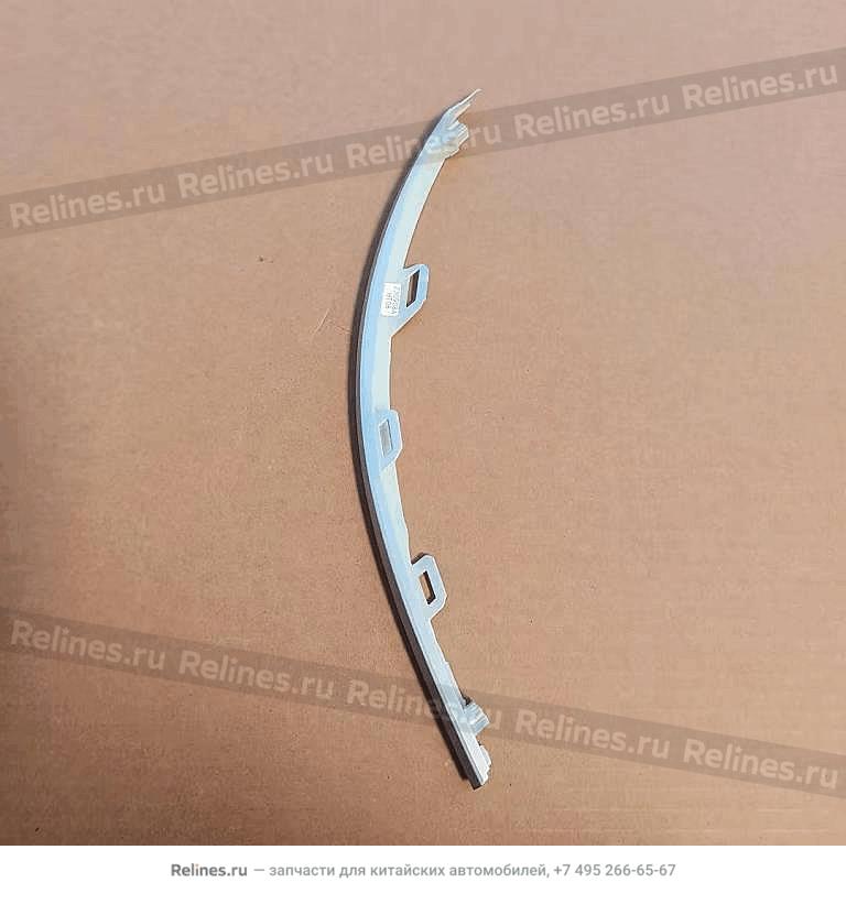 Накладка декоративная заднего бампера левая