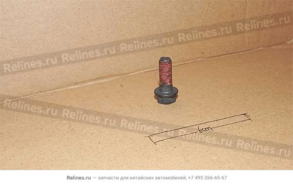 Flange screw