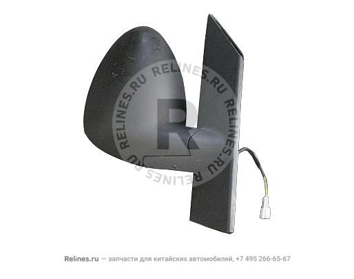 Electric RR view mirror assy-fh otr