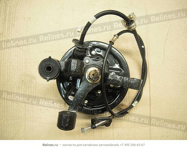 Rear right brake assy.