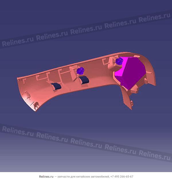 Накладка декоративная левая двери багажника - T11-6***40FA