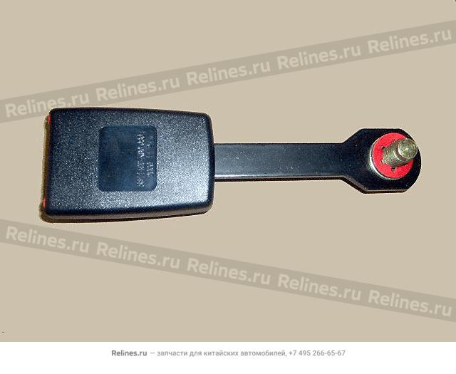 Buckle assy front seat belt RH(black exp - 5811400***B-0804