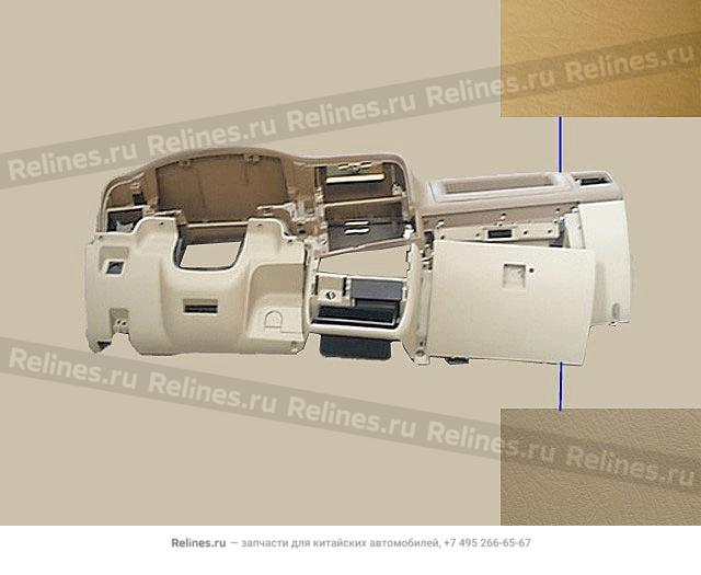 Instrument panel assy(color different w/