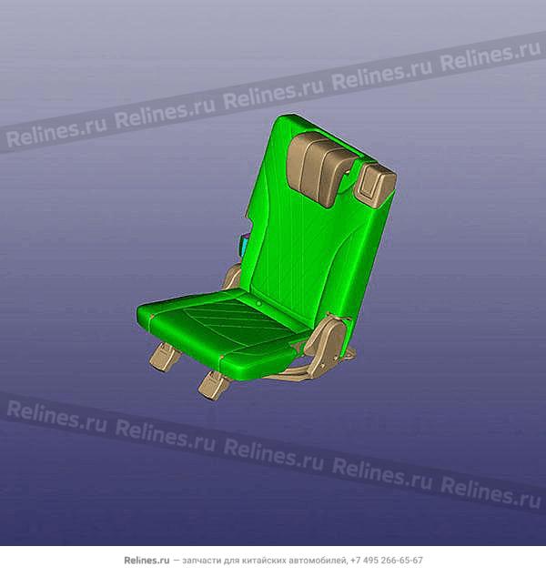 Сиденье левое третьего ряда с пряжкой T18FL3 - 40200***AAABN