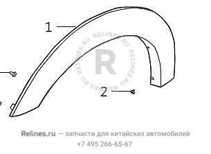 Накладка арки колеса