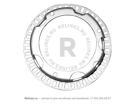 Sensor gear ring - rotation speed (FR wheel)