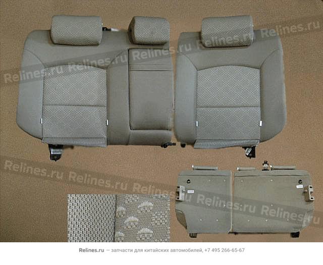 Backrest assy-rr seat - 7050210***0-00CD