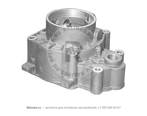 Крышка коробки передач задняя(мет)