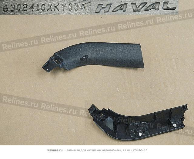 Guard plate assy tail door LH