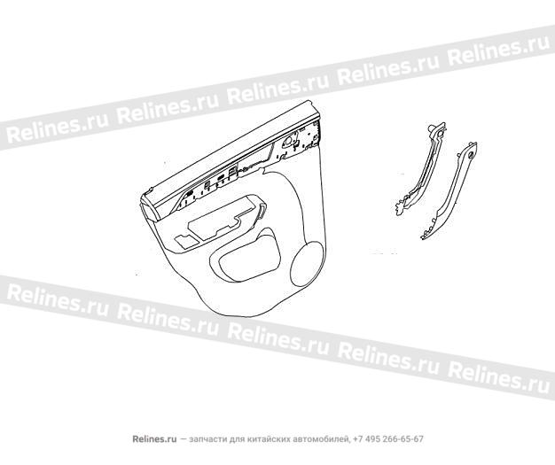 INR panel assy RR door LH - 620210***36B86