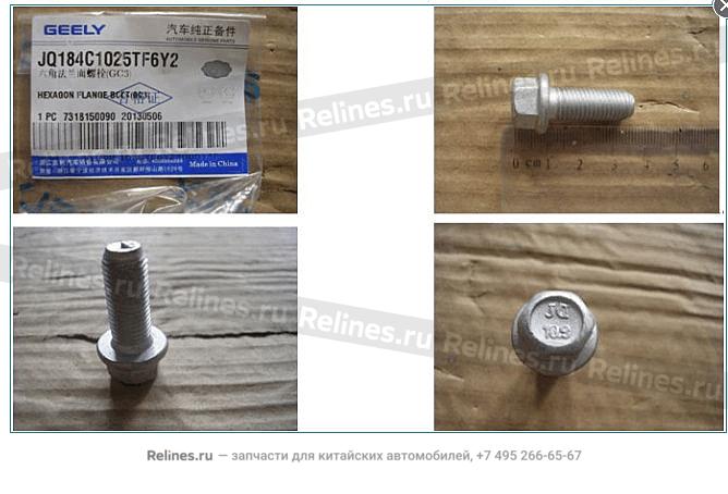 Hexagon flange bolt - JQ184C***TF6Y2