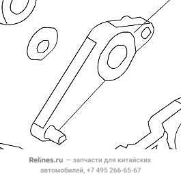 Conn rod-lwr air vent - 81001***V08A