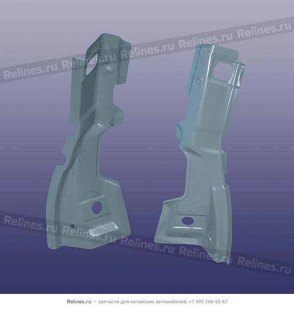 Панель задней стойки нижняя лев. метал - T21-5***37-DY