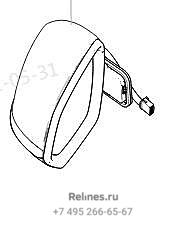 Зеркало заднего вида левое в сборе