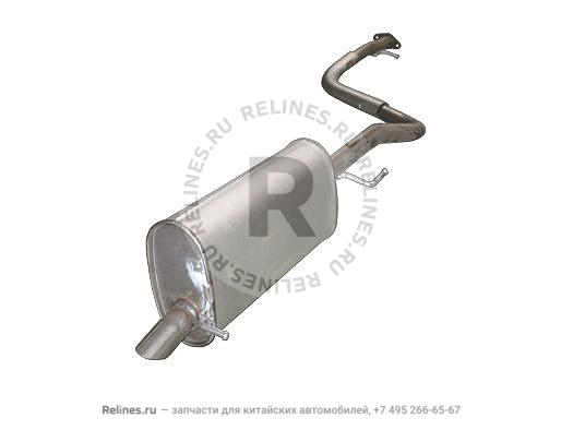 Silencer assy-rr