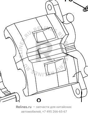 Front brake caliper LH - 35011***02XA