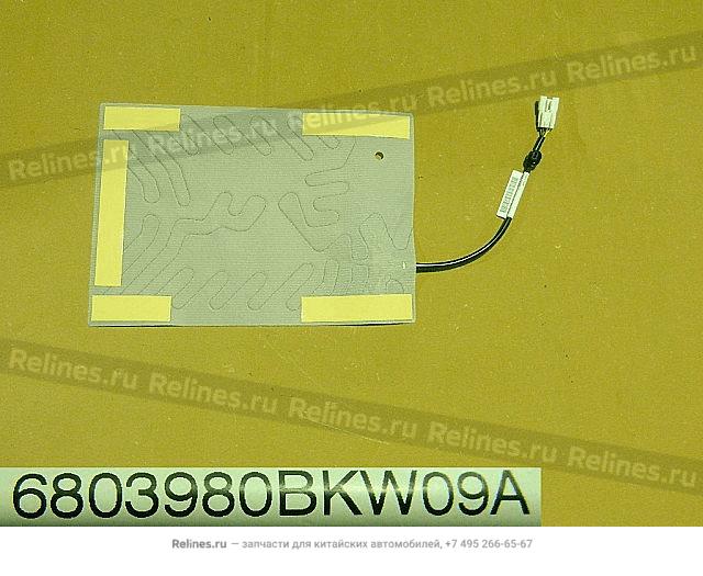 Elec heating assy driver seat cushion - 68039***W09A