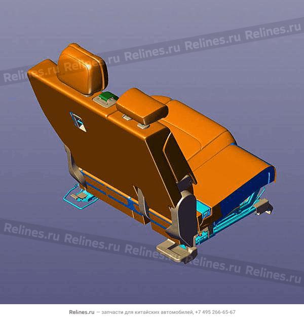 Seat LH with BUCKLE-2ND row