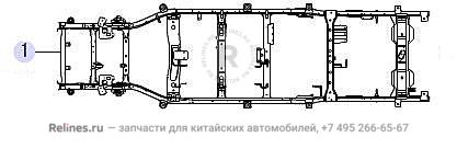 Frame assy - 2800***B52