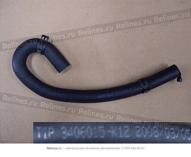 Oil inlet hose - 3406***K12