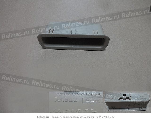 Back door guard panel handle,RH - 630201***08AE3