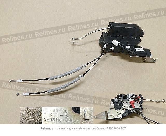 RR door lock assy LH - 62051***00XA