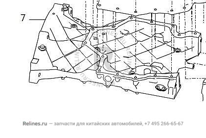 UPR oil pan - 1009***EC51