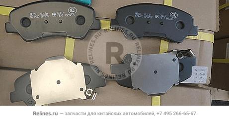 Колодки тормозные передние - 404***200