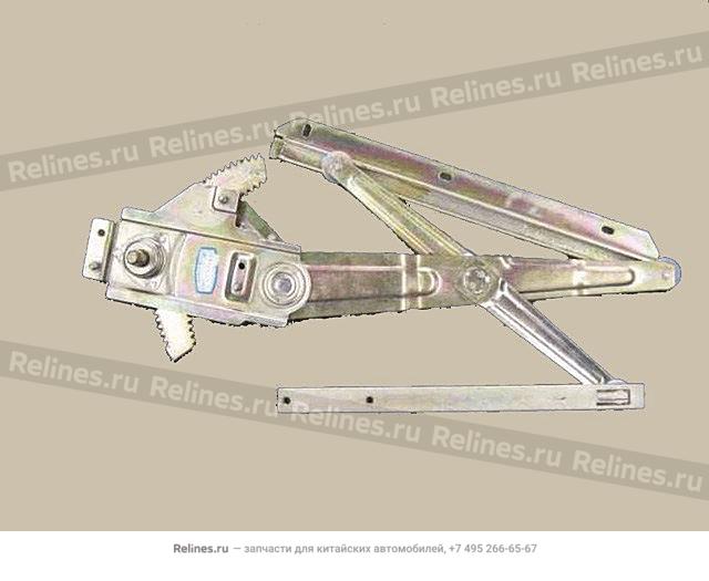 Glass regulator assy-rr door RH(manual)