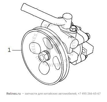 Насос гидроусилителя руля в сборе