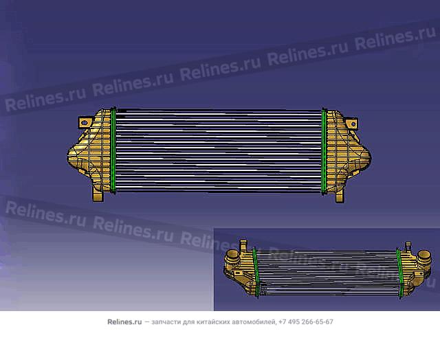 Охладитель воздуха промежуточный в сборе - 11191***W09A