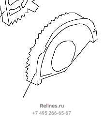 Crank gear,RH foot blow door FR&RR - 81001***V08A