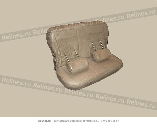 RR seat assy(leather flat roof xincheng)