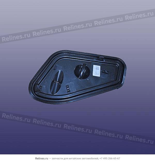 Inner sealing plate assembly of left fro